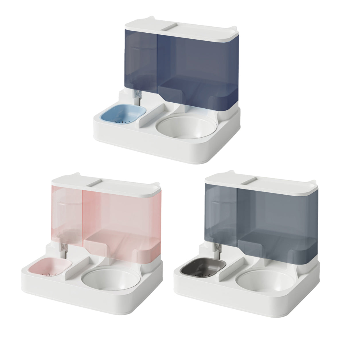 Automatic Cat Feeder & Water Dispenser Ergonomic Design for Comfort
