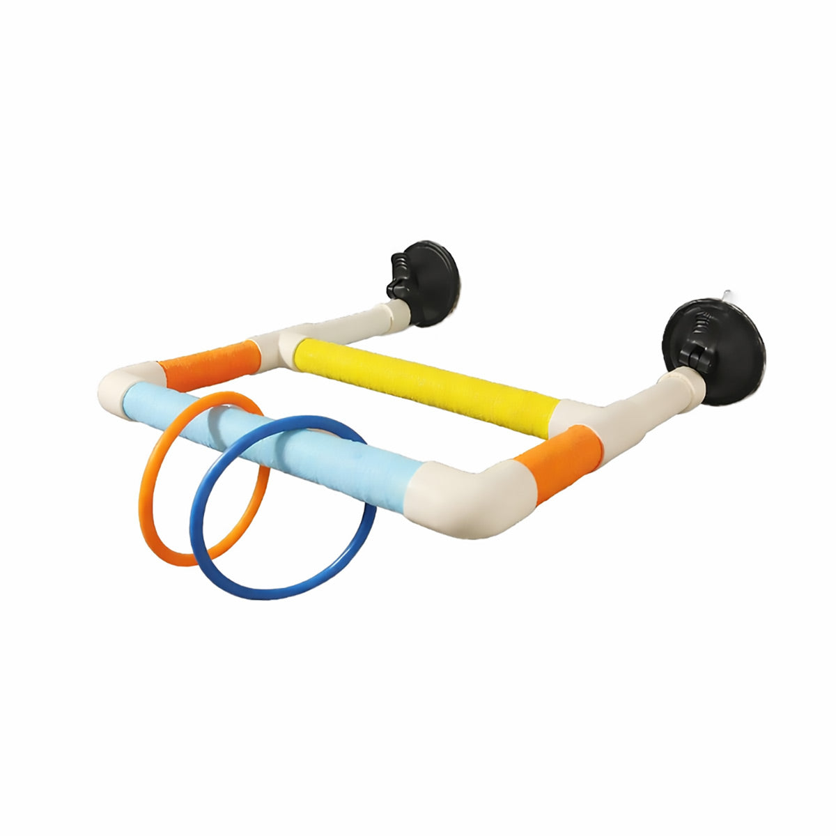 Colorful Parrot Perch With Suction Cups Window Bird Play Stand