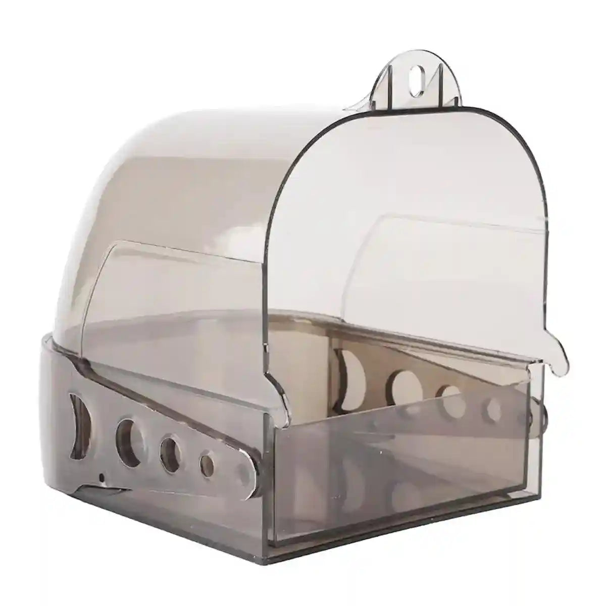 Secure Bird Cage Bath Multi-Purpose Bath Box for Small Birds