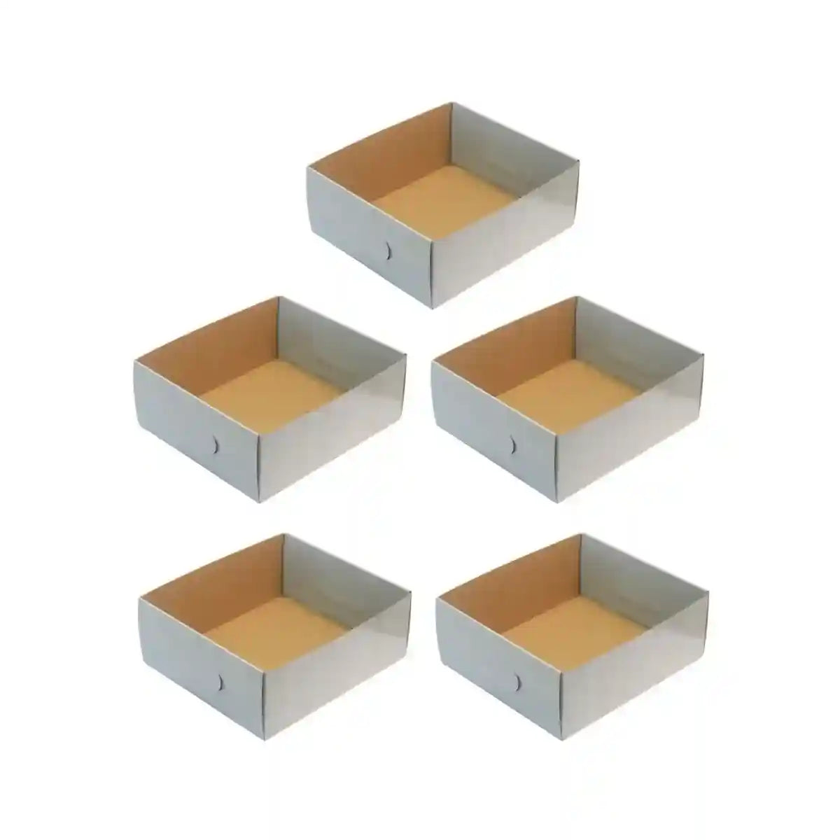 5pcs Disposable Cat Litter Box Set for Travel & Temporary Use