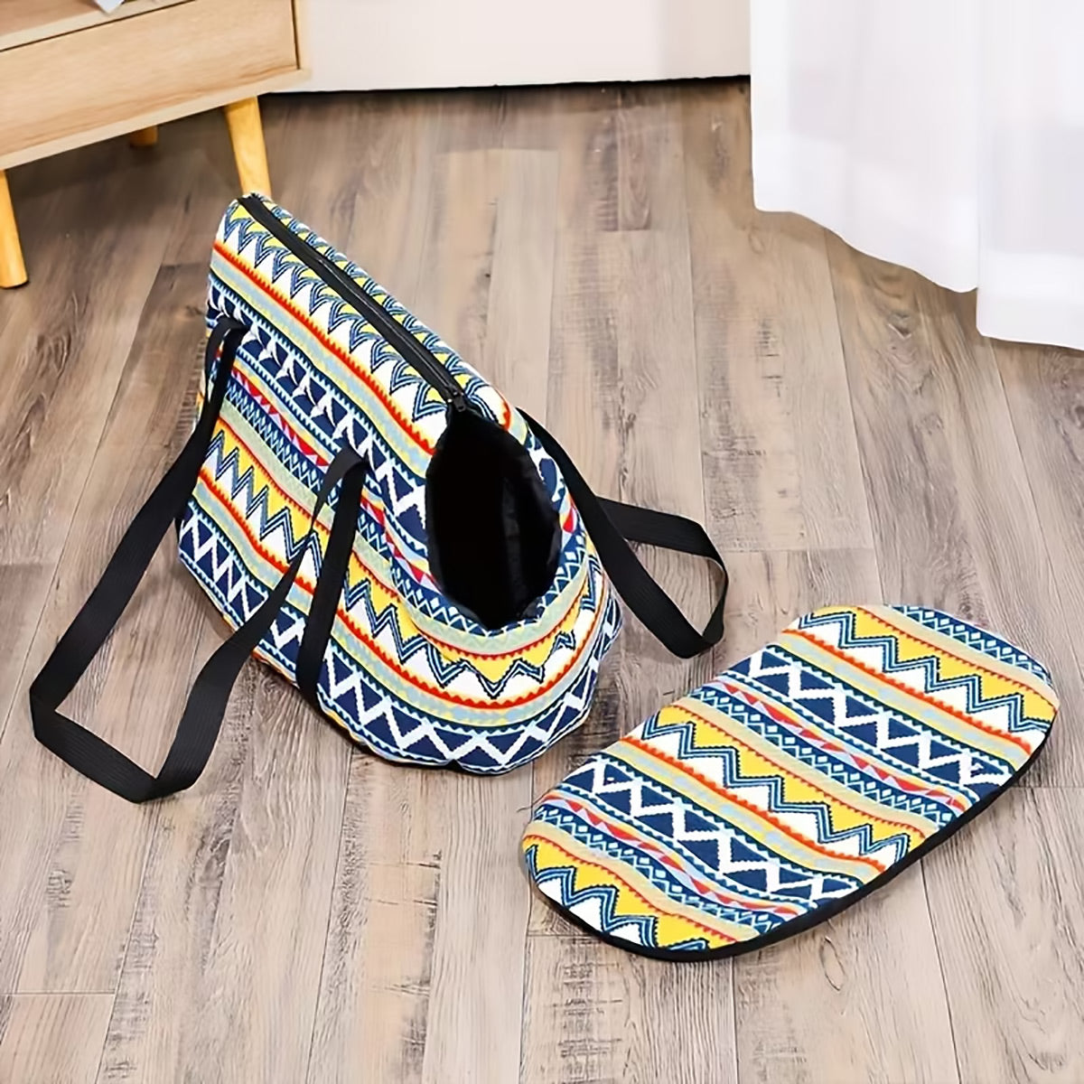 Washable Portable Cat Carrier Bag Lightweight Breathable Pet Tote