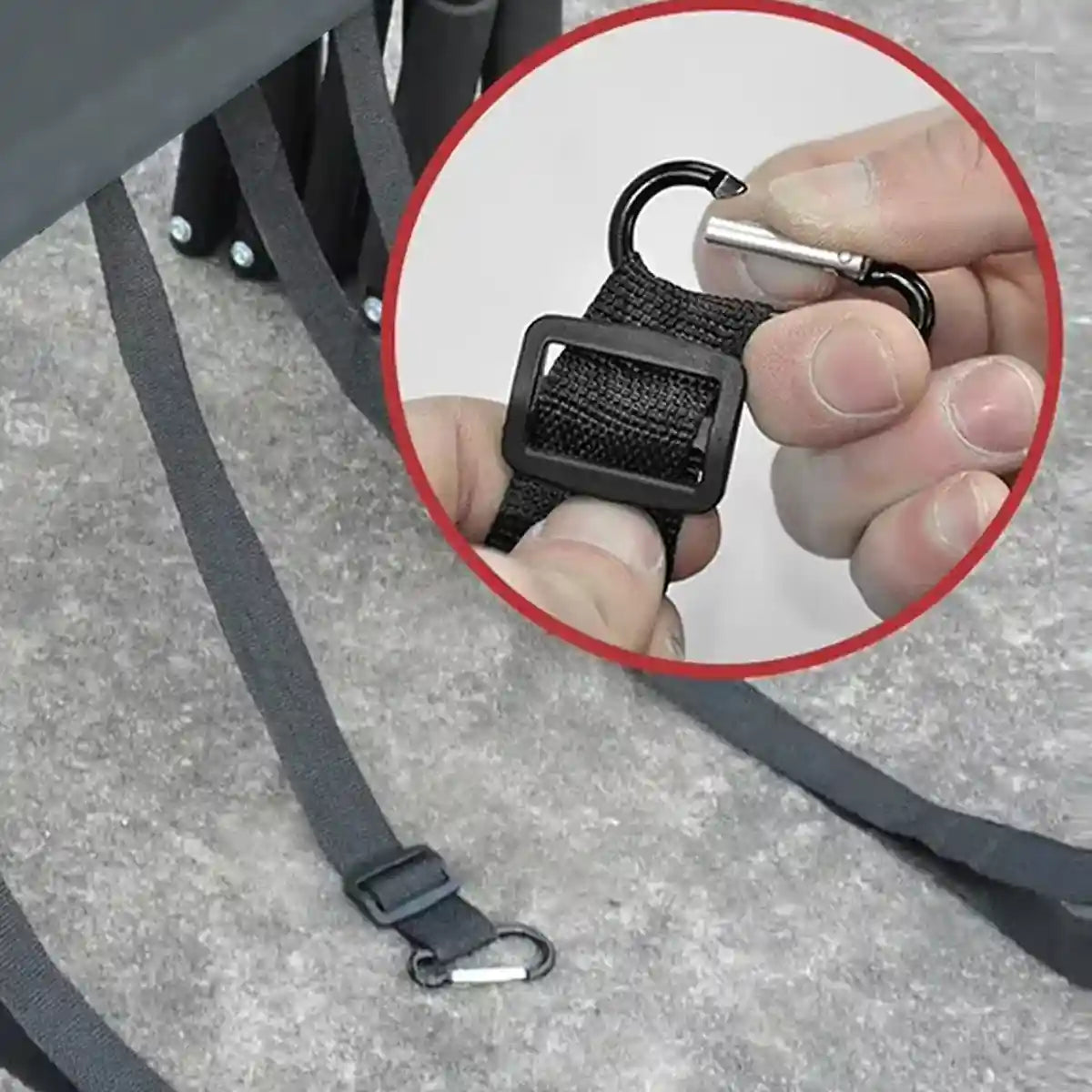 Foldable Pet Stairs for Small Dogs & Cat Non-Slip Steps with Safety Clip