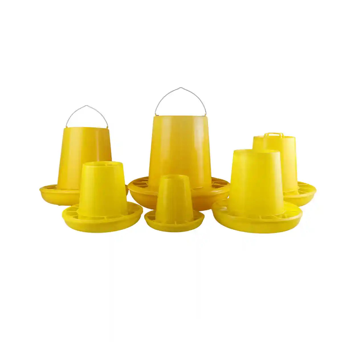 Durable Poultry Feeder Chicken & Hen Feed Dispenser (1.5L–10L)