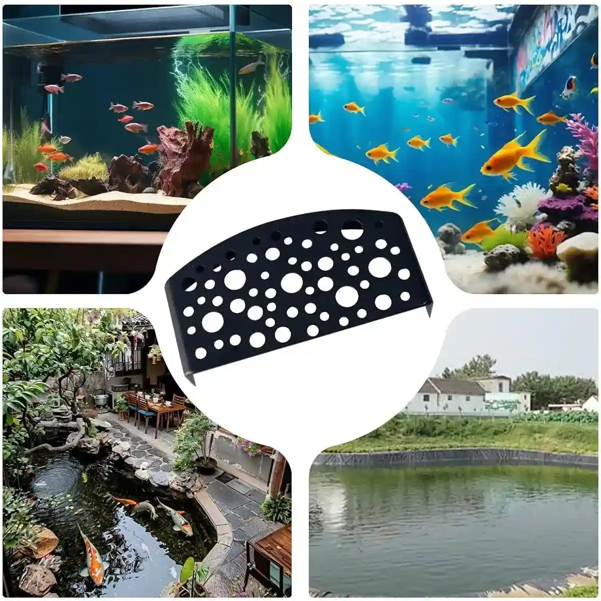 2PCS Shrimp Hiding Cave Shelters for Aquarium Breeding & Aquascaping