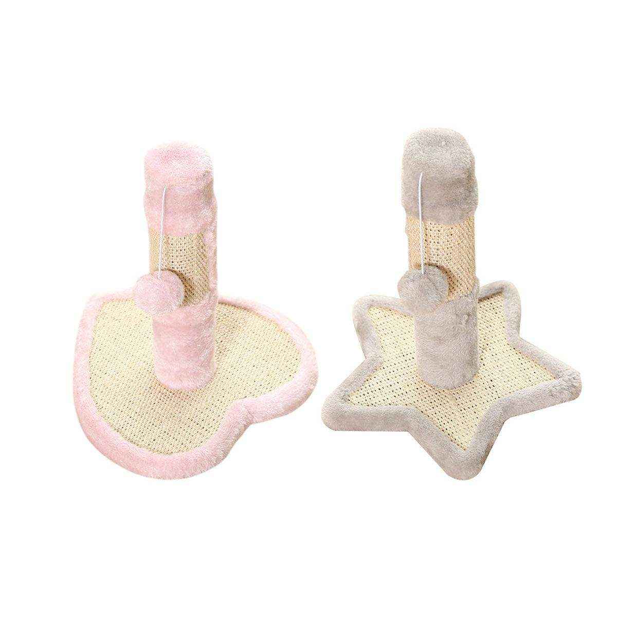 Heart & Star Cat Scratching Post