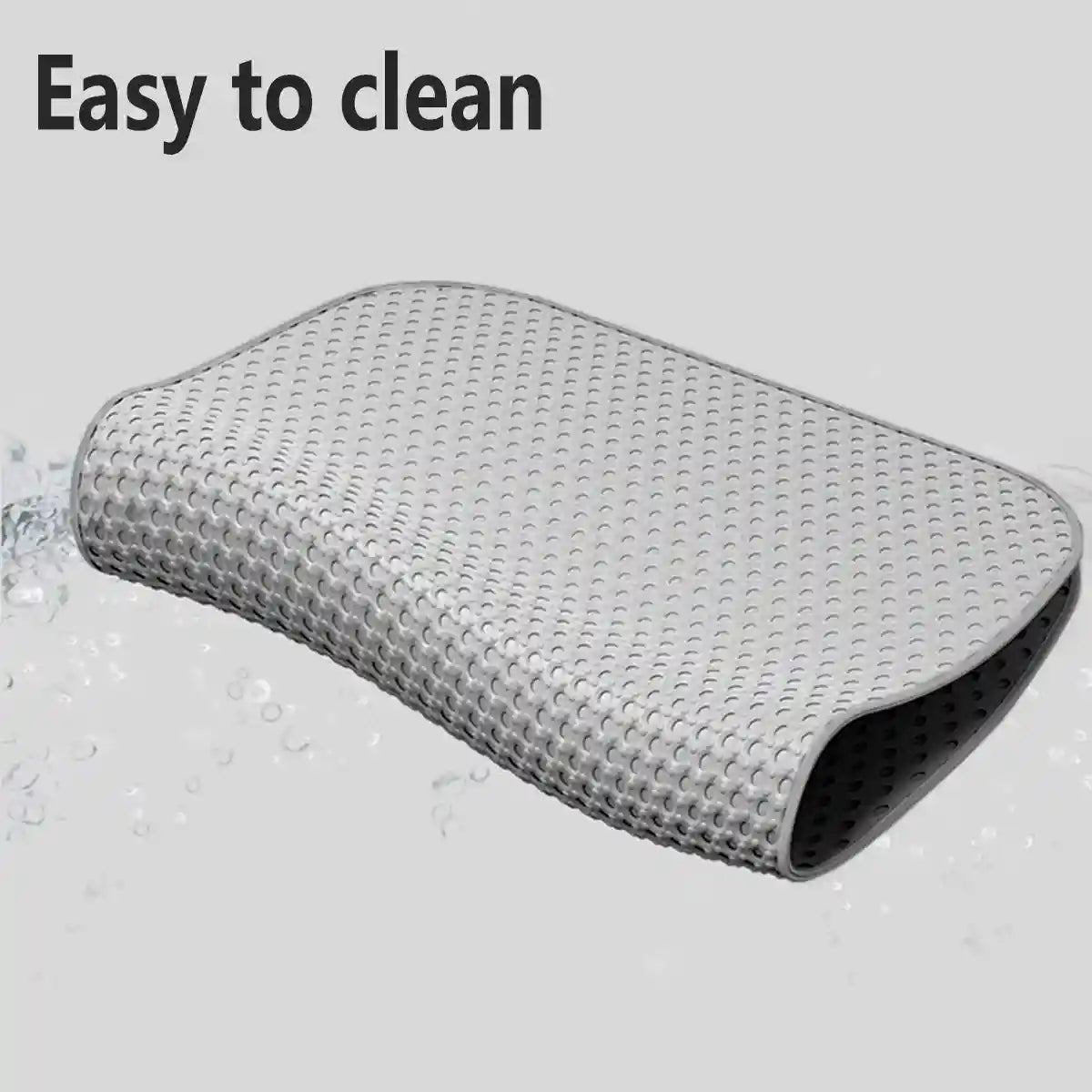 Honeycomb Cat Litter Mat Waterproof Trapping Pad for Easy Cleaning