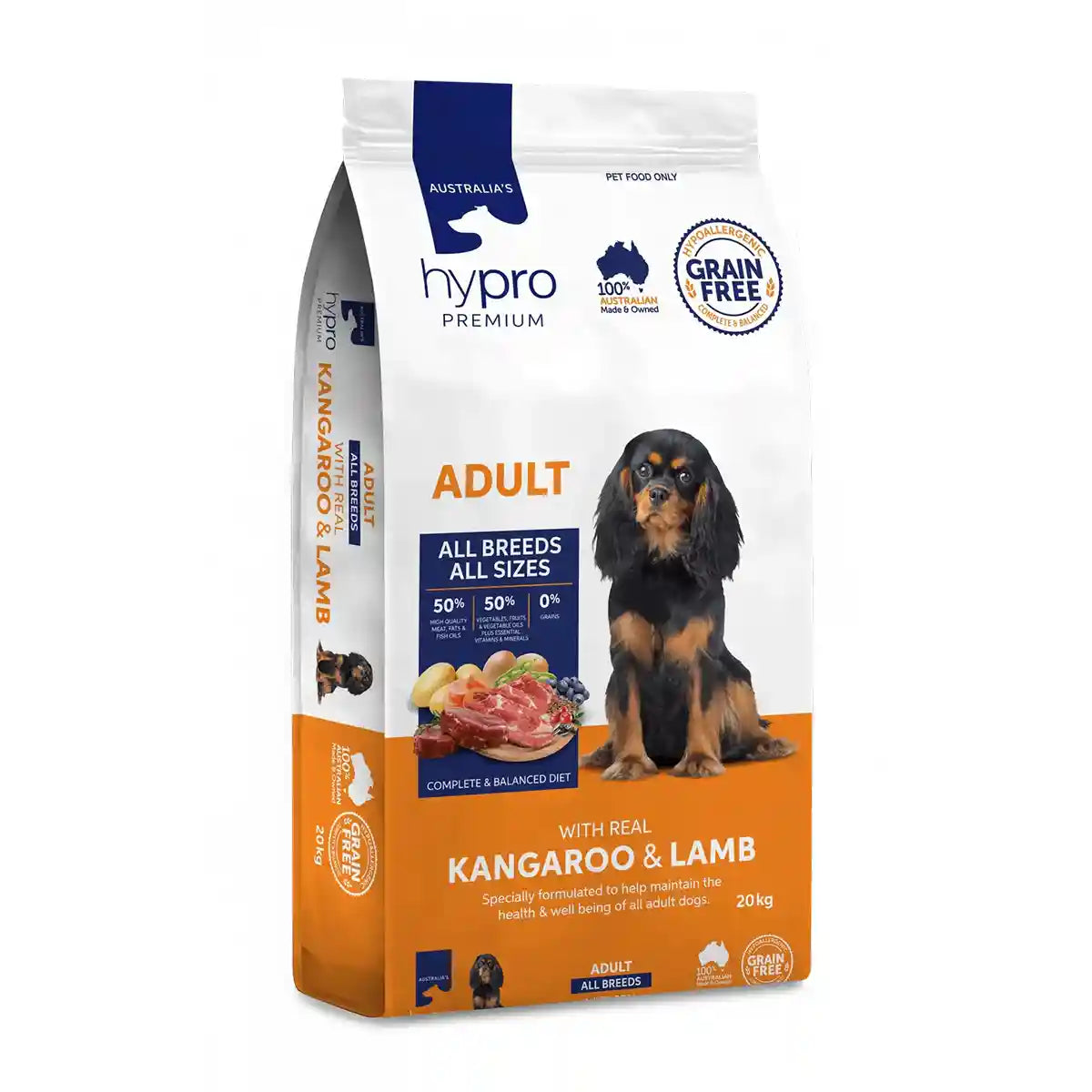 HYPRO DOG ROO & LAMB 20KG