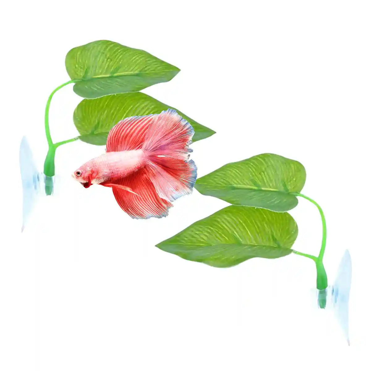 4pcs Artificial Betta Fish Leaves Artificial Aquarium Plants