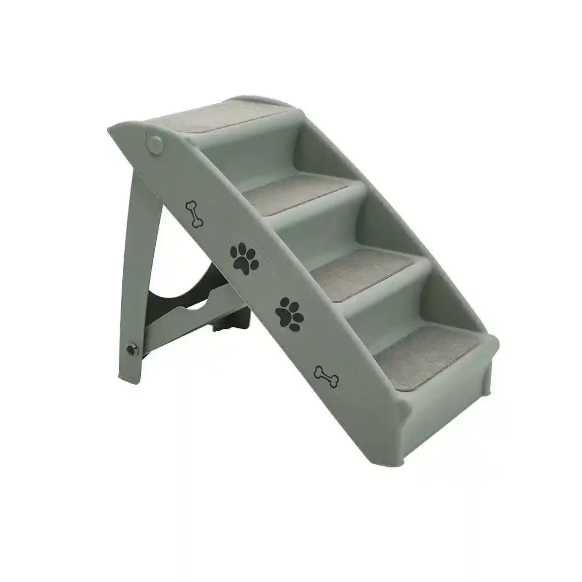Foldable Pet Stairs with Non-Slip Surface for Dogs and Cats