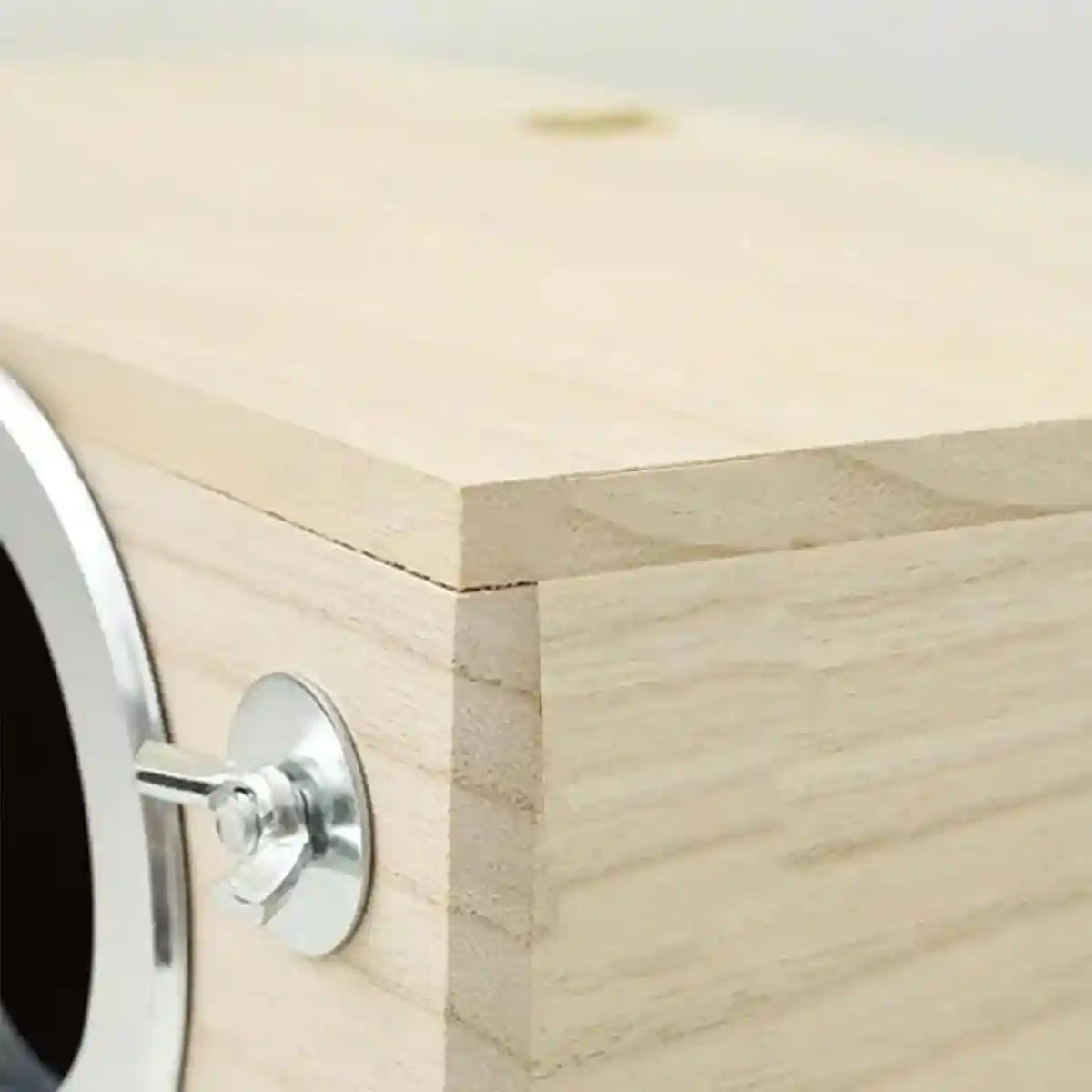 Right Opening Wooden Breeding Box for Small Birds Durable & Spacious