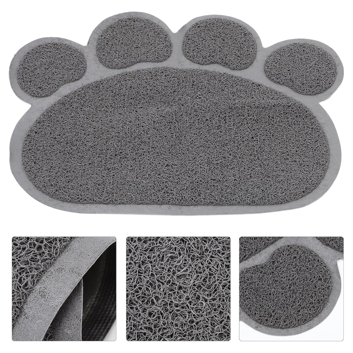 2PCS PVC Pet Litter Mat Non-Slip