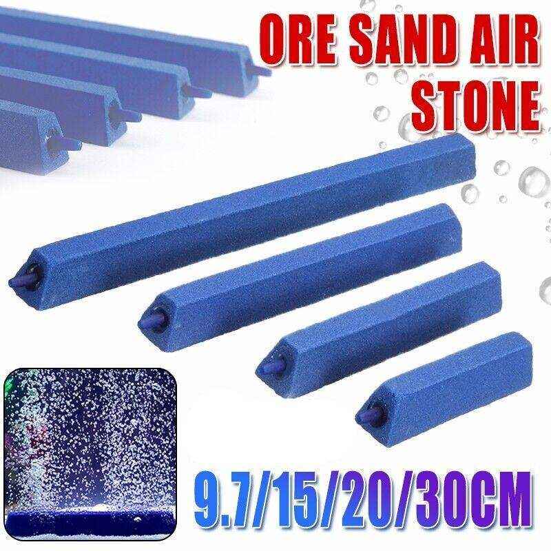 Blue Bubble Log Air Stone – Aquarium Bubble Stone for Enhanced Aeration
