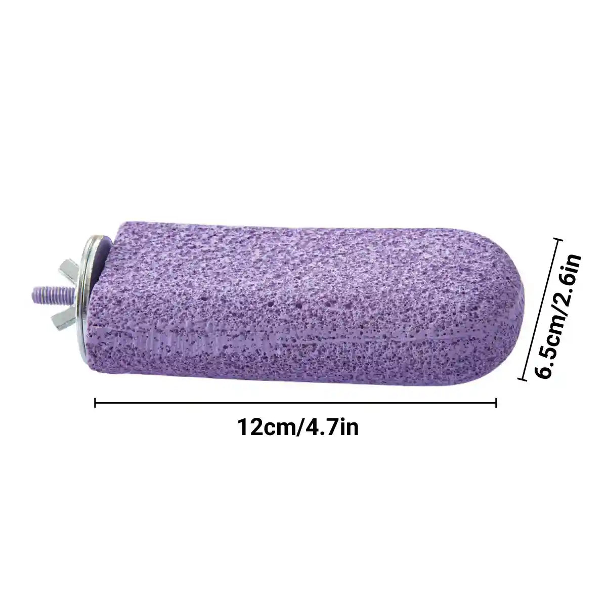 Ice Cream Resin Bird Grinding Perch for Parrots and Small Birds