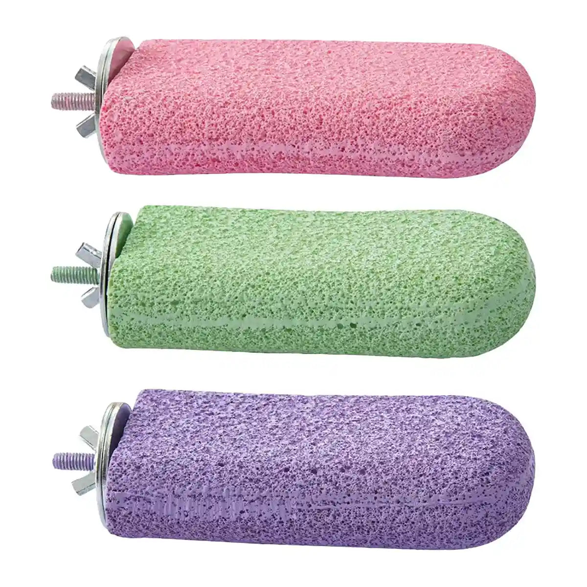 Ice Cream Resin Bird Grinding Perch for Parrots and Small Birds