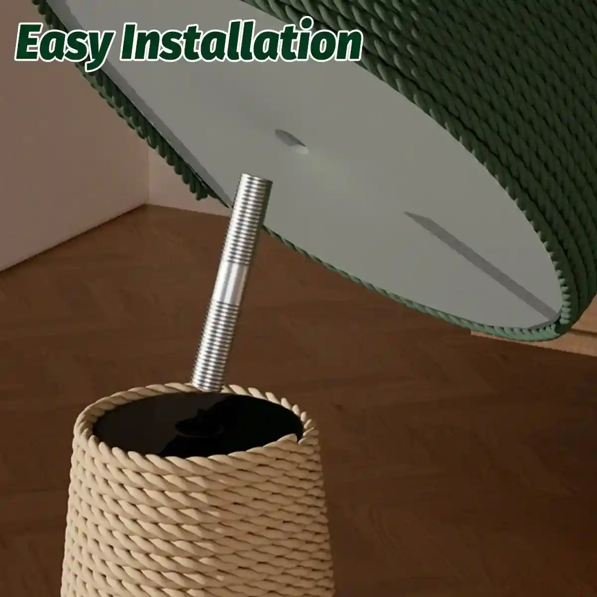 Mushroom Cat Scratching Post with Sisal Rope and Hanging Toy