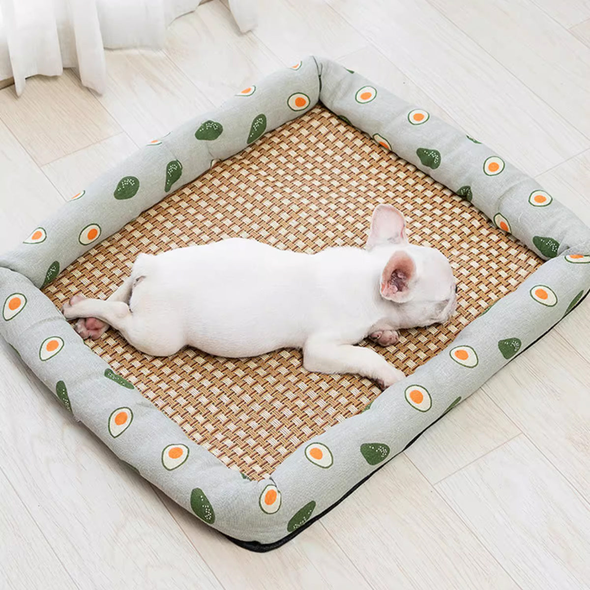 Pet Summer Cat Dog Kennel Mat Soft Pet Bed Cushion for Dogs and Cats Indoor Use