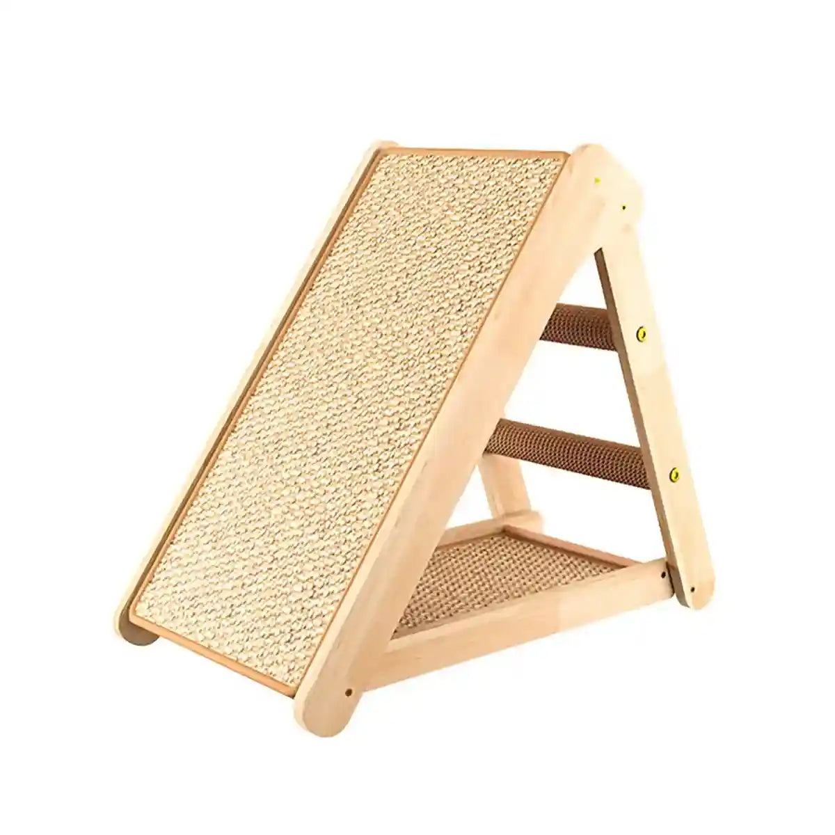 Foldable Cat Scratching Board With Stand Sisal Climbing Ramp