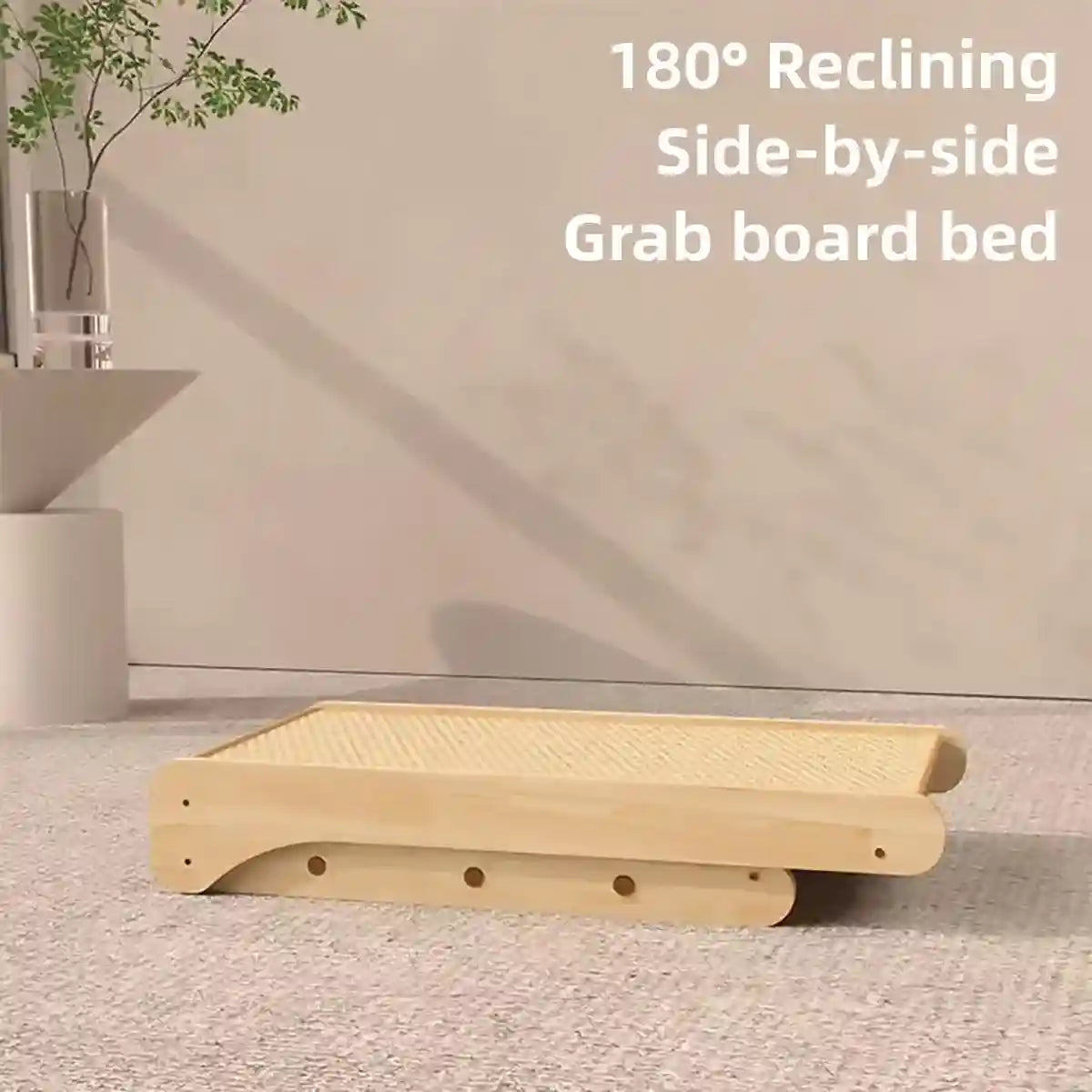 Foldable Cat Scratching Board With Stand Sisal Climbing Ramp