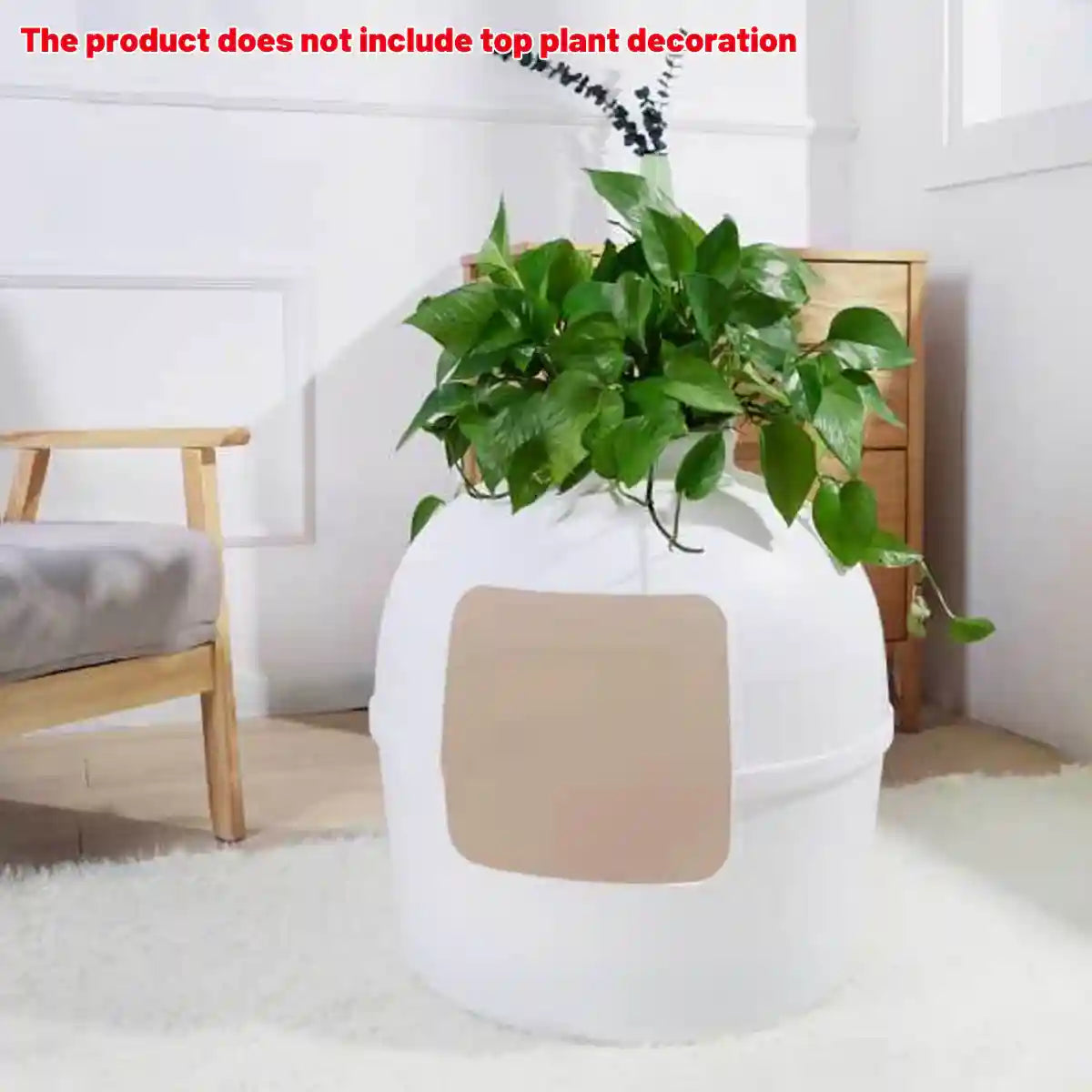 Versatile Plastic Pet Kennel and Litter Box