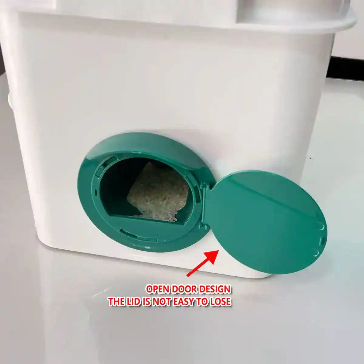 5PCS Automatic Chicken Feeder Ports with Rain Hood for Poultry DIY