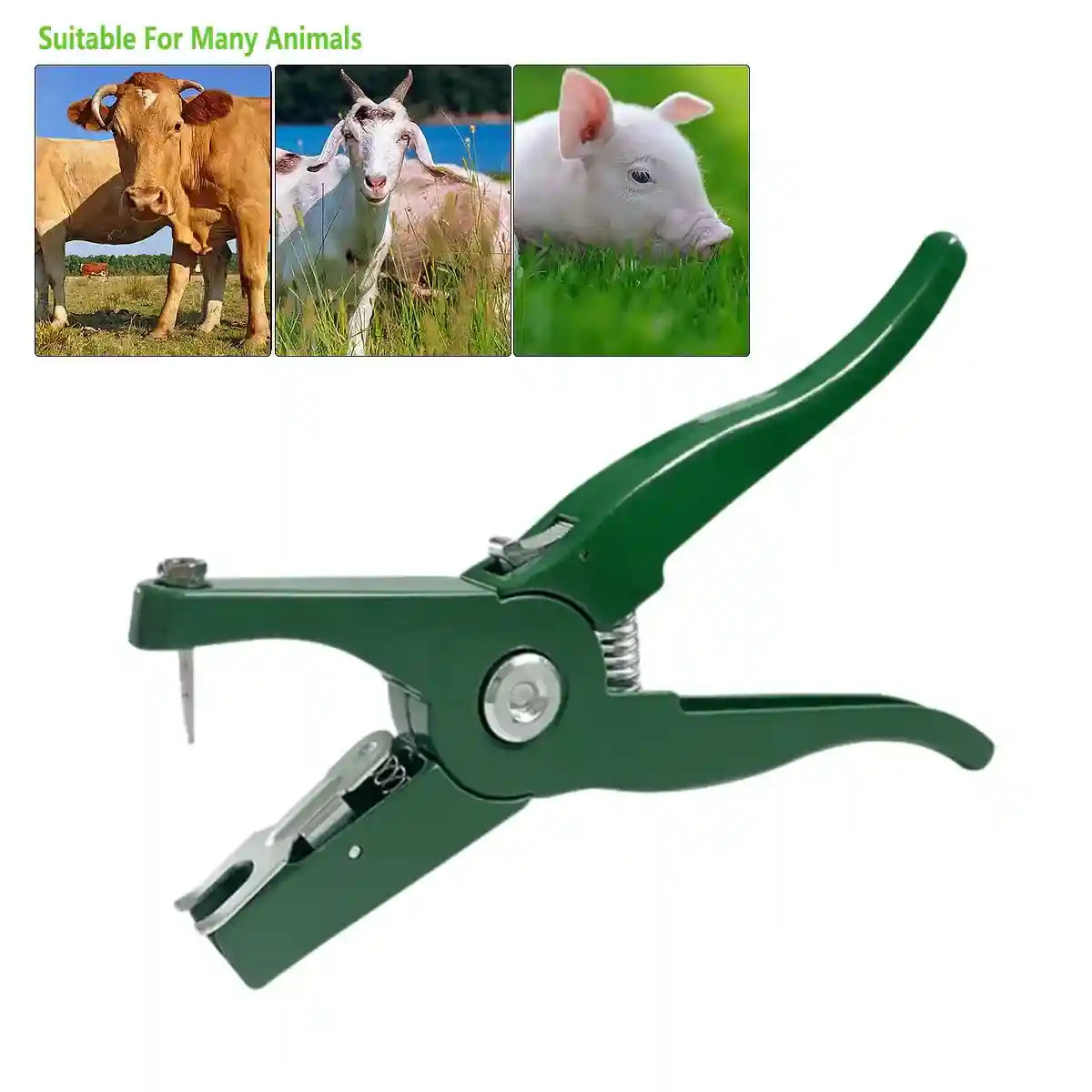 Aluminium Ear Tag Pliers for Livestock Tagging – Pigs Cattle Sheep