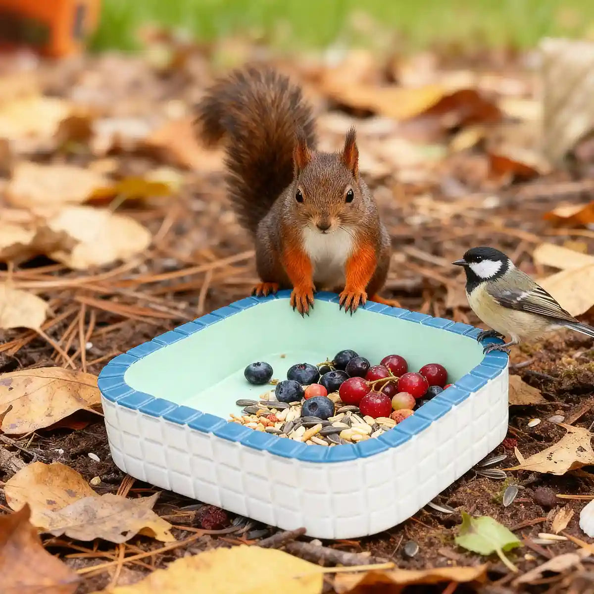 Cute Resin Small Pet Food Bowl
