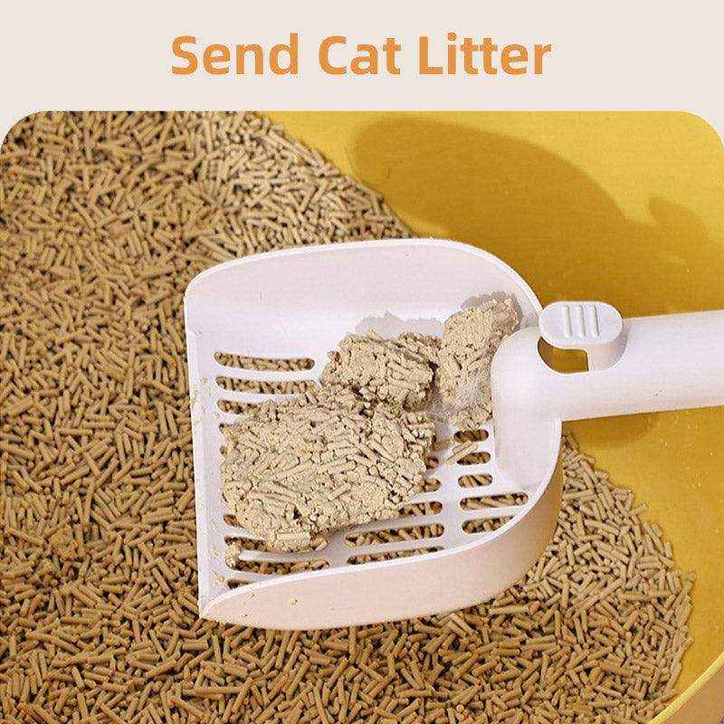 High-Sided Travel Solution with Portable Litter Box for Cats
