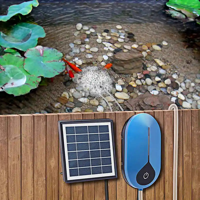 Auto Day/Night Solar Powered Oxygenator