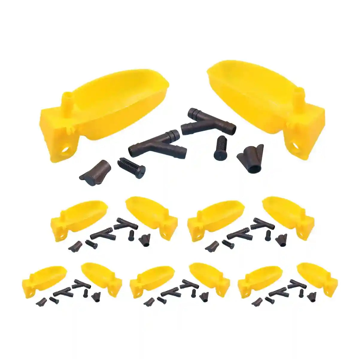 12PCS Automatic Bird Drinker Bowl for Quail and Small Poultry Cages