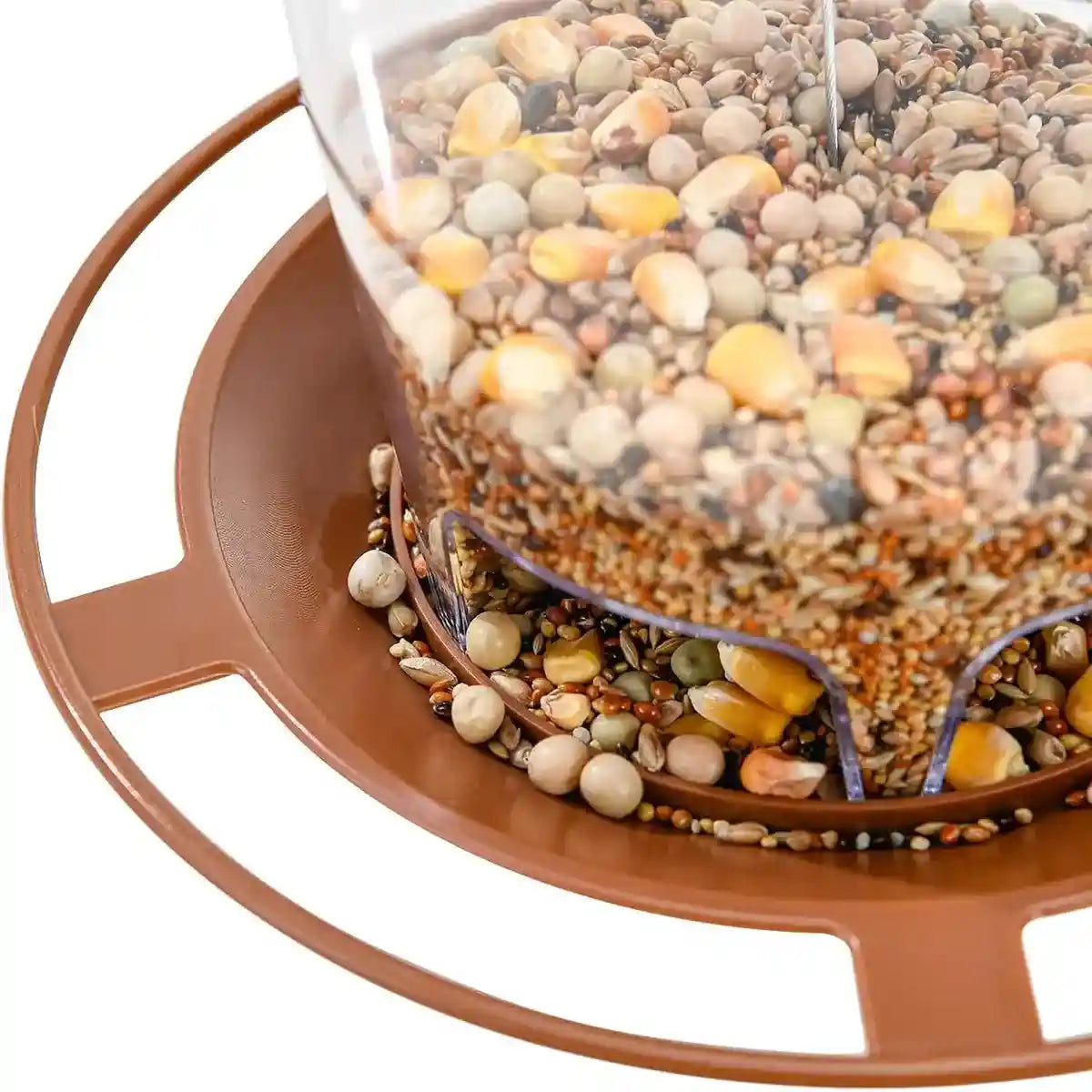 Garden Outdoor Squirrel-Proof Hanging Bird Feeder with Large Capacity