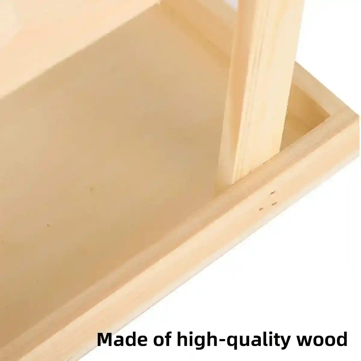 Rustic Pine Decor with Hanging Bird Houses for Garden Wildlife