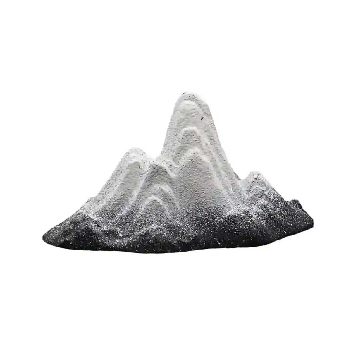 Creative Resin Snow Mountain Aquarium Ornament