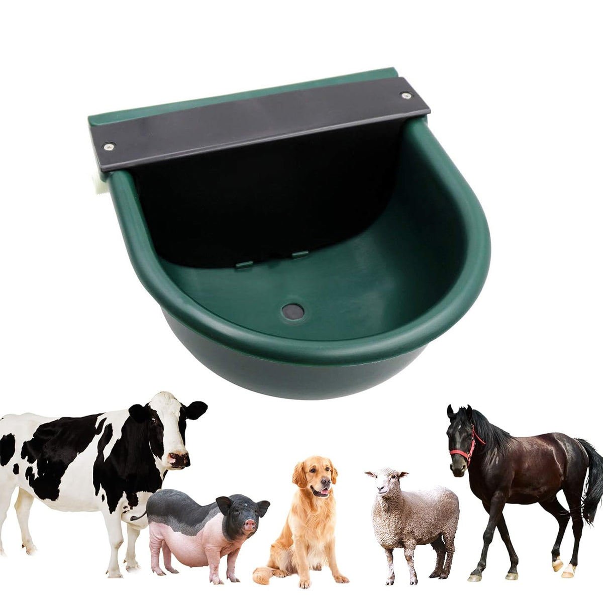 Livestock Water Bowl Cattle Waterer Sheep Horse Drinking Bowl Automatic Feeder