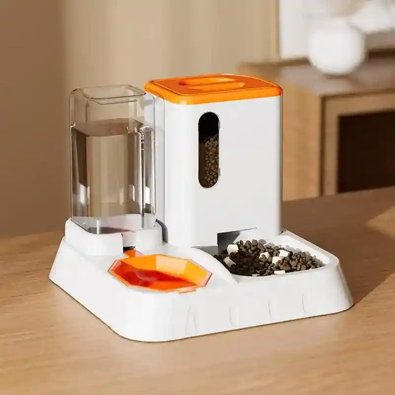 Effortless Feeding with Automatic Pet Feeder and Water Dispenser
