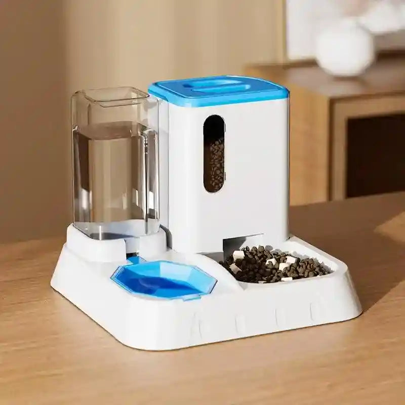 Effortless Feeding with Automatic Pet Feeder and Water Dispenser