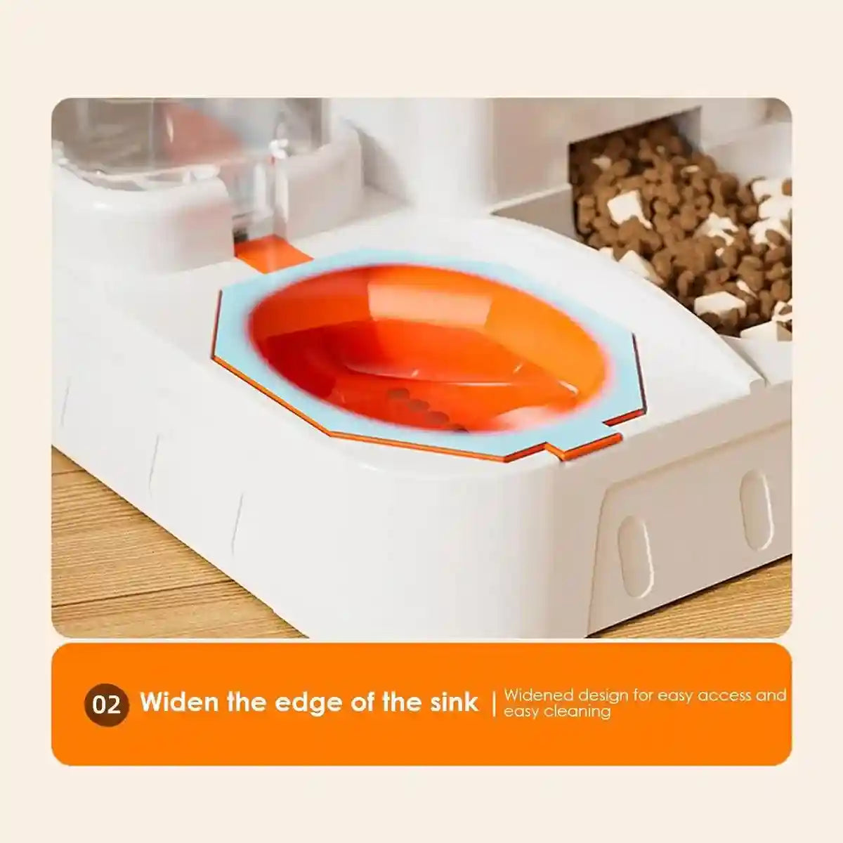 Effortless Feeding with Automatic Pet Feeder and Water Dispenser