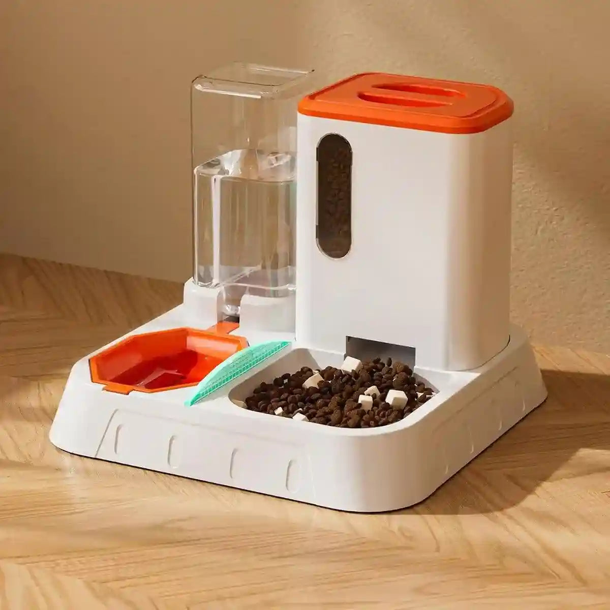 Effortless Feeding with Automatic Pet Feeder and Water Dispenser