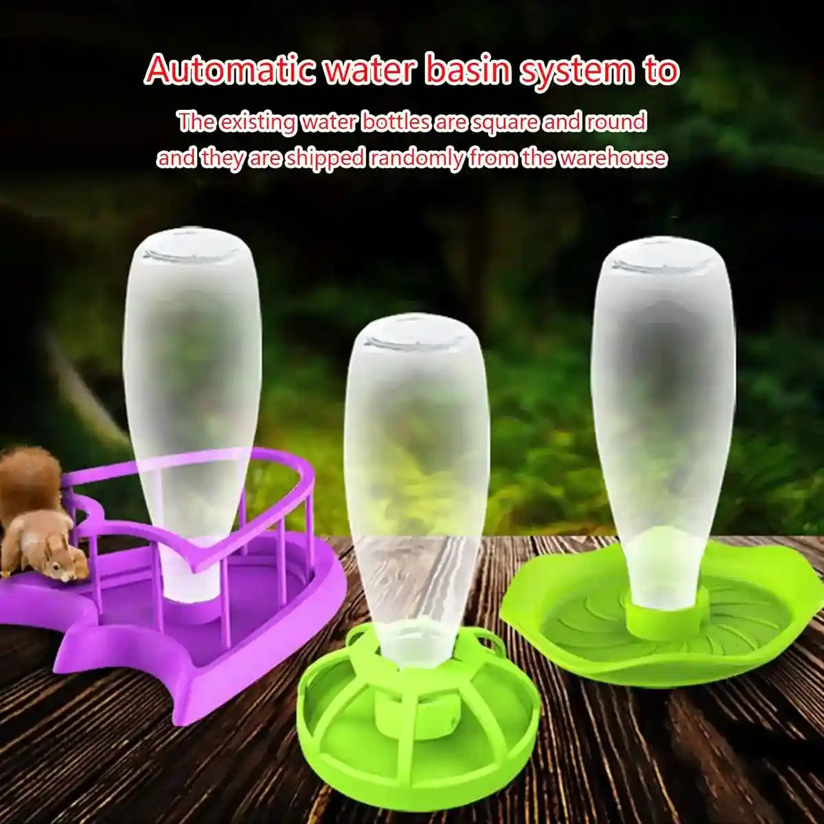 Automatic Turtle Feeder Water Dispenser for Small Pets