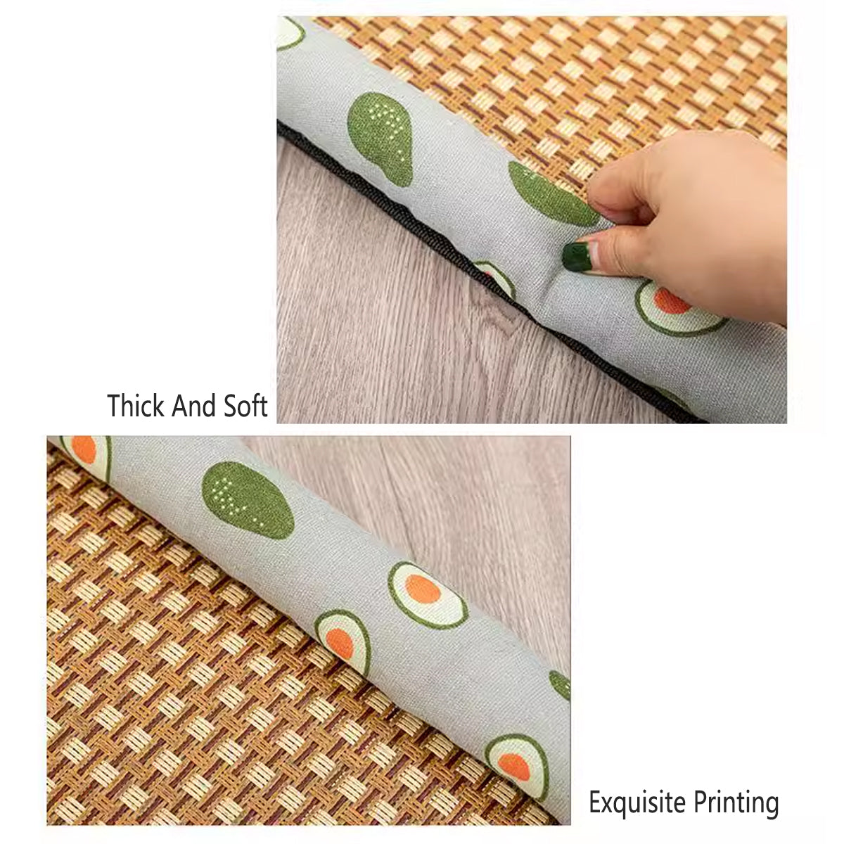 Pet Summer Cat Dog Kennel Mat Soft Pet Bed Cushion for Dogs and Cats Indoor Use