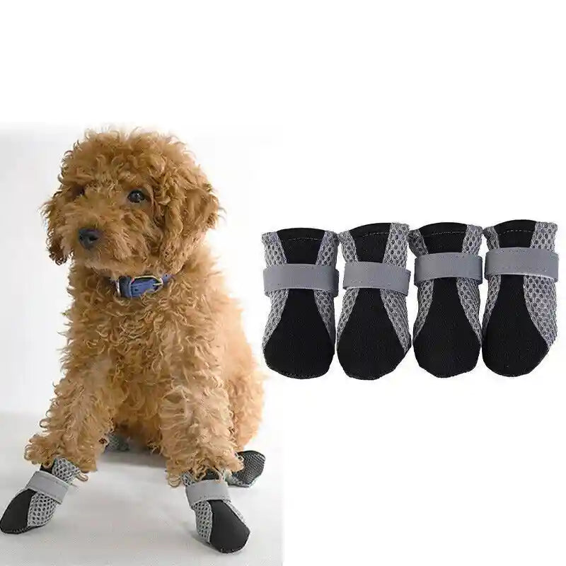 All-Terrain Waterproof Dog Shoes for Small Pets Anti Slip Pet Boots