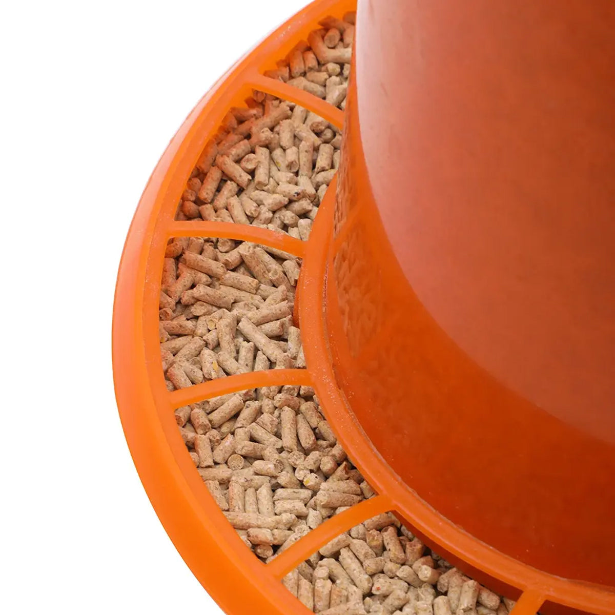 10KG Chicken Feeder Pail With Steel Handle