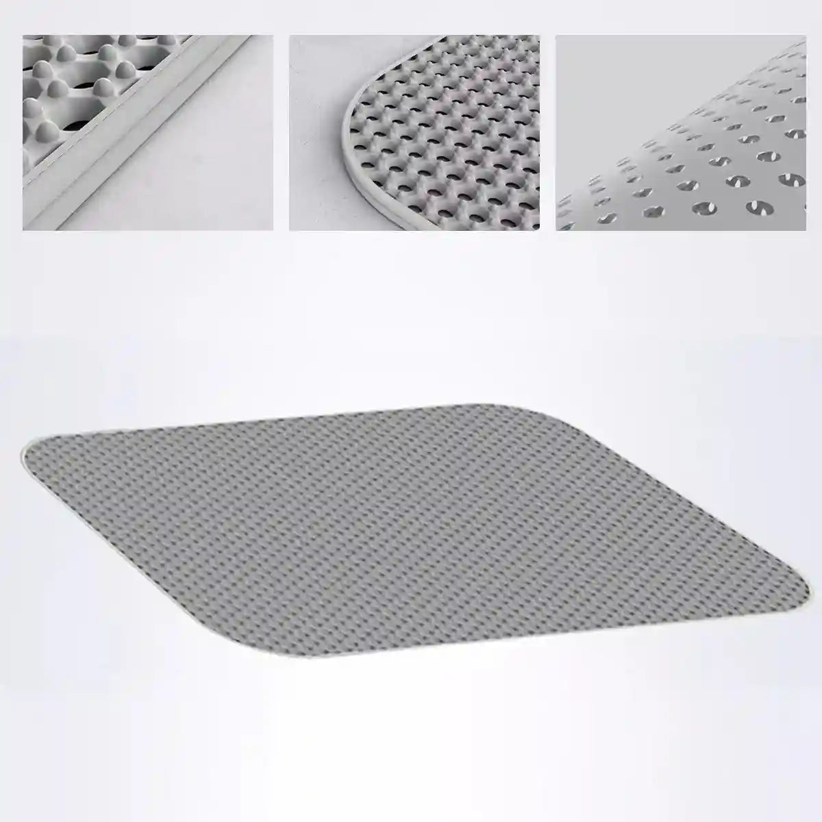 Honeycomb Cat Litter Mat Waterproof Trapping Pad for Easy Cleaning
