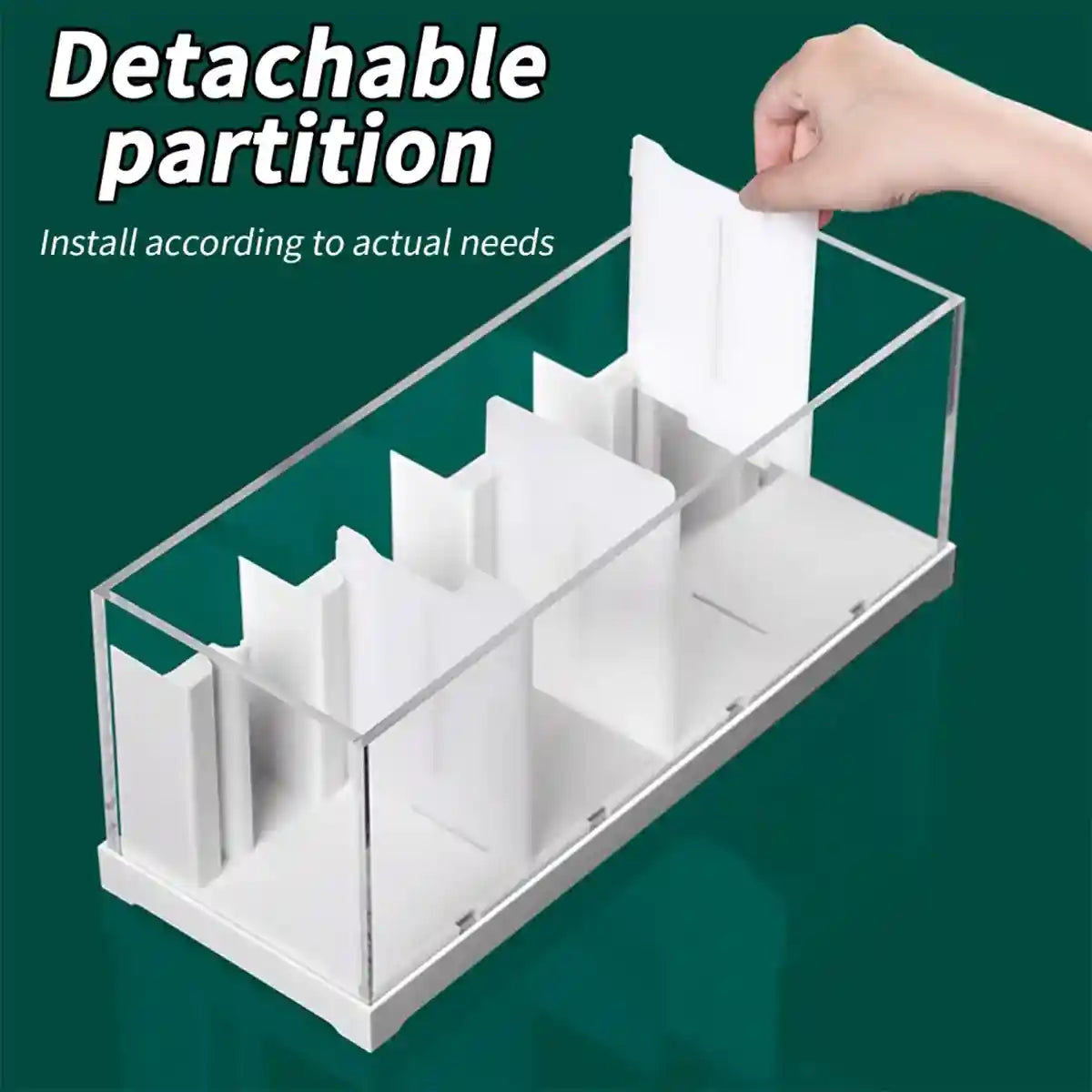 Acrylic Betta Fish Tank Four-Compartment Aquarium System