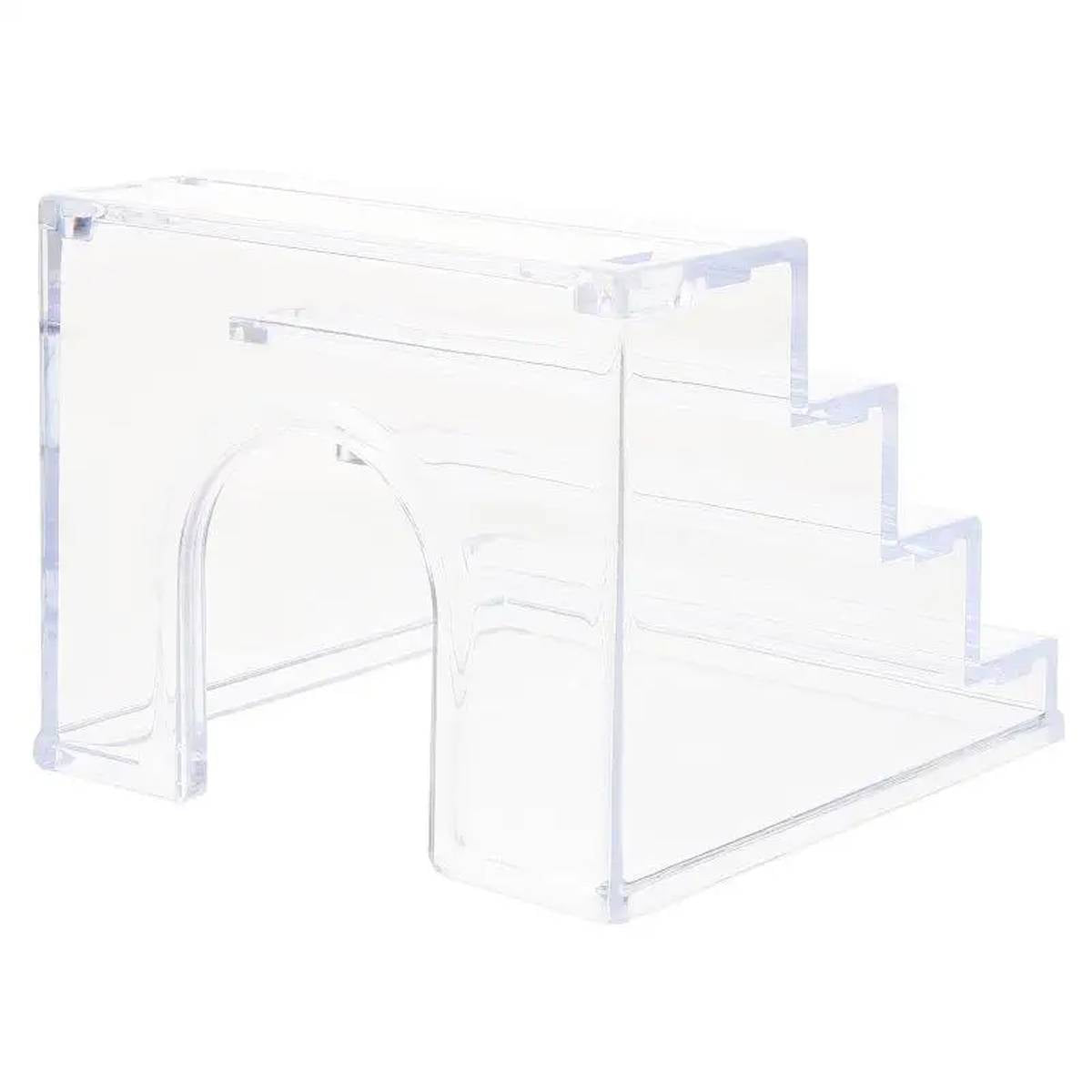Acrylic Hamster Ladder Hideout House Clear Climbing Den