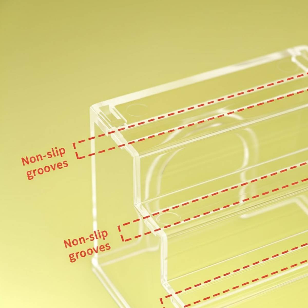 Acrylic Hamster Ladder Hideout House Clear Climbing Den