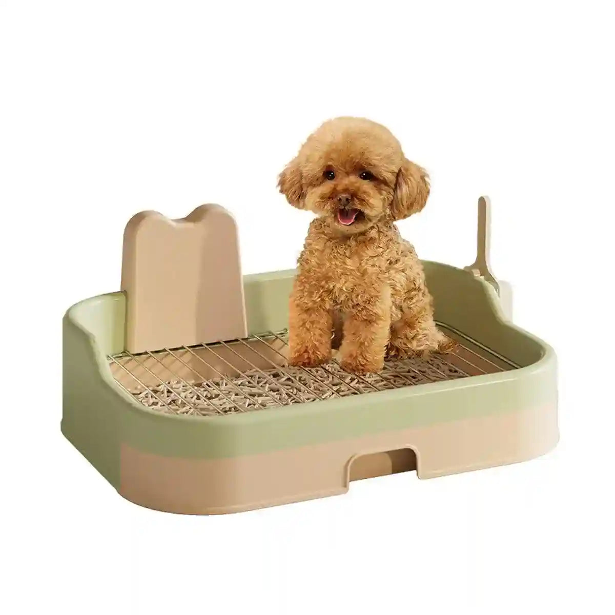 Oversized Dog Toilet for Large Dogs Easy Clean Drawer System & Anti-Splash