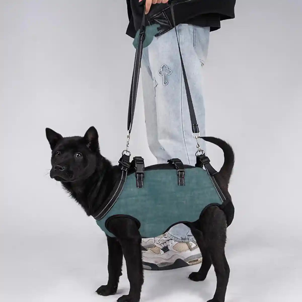 Adjustable Dog Harness Full-Body Support Lift Vest