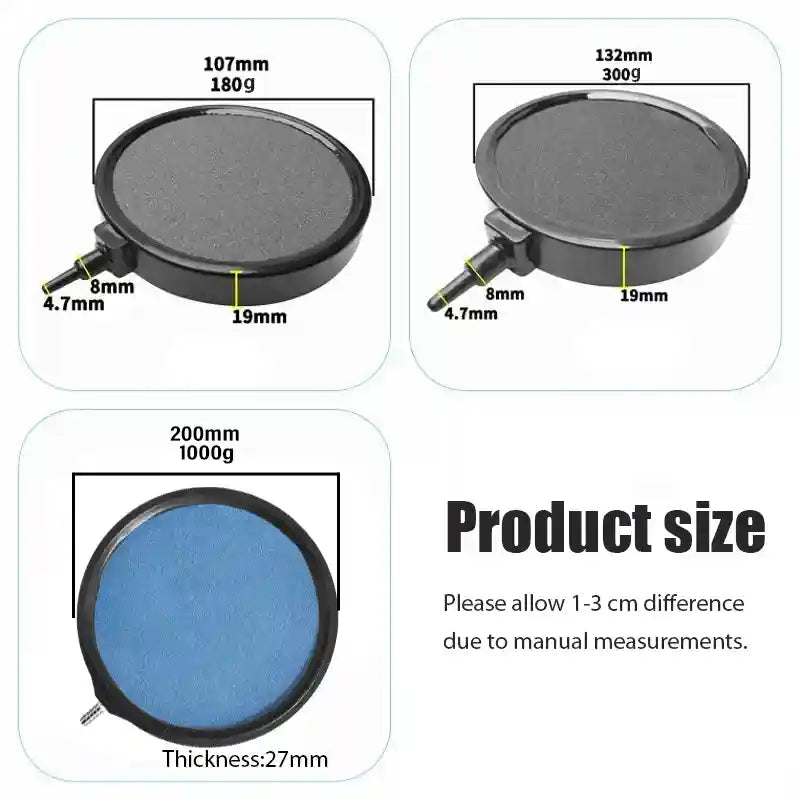 Aquarium Bubble Stone Durable Air Stones for Aquatic Oxygenation 10/13/20cm
