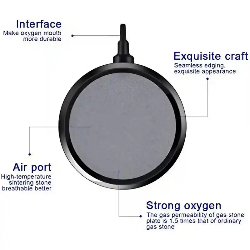 Aquarium Bubble Stone Durable Air Stones for Aquatic Oxygenation 10/13/20cm