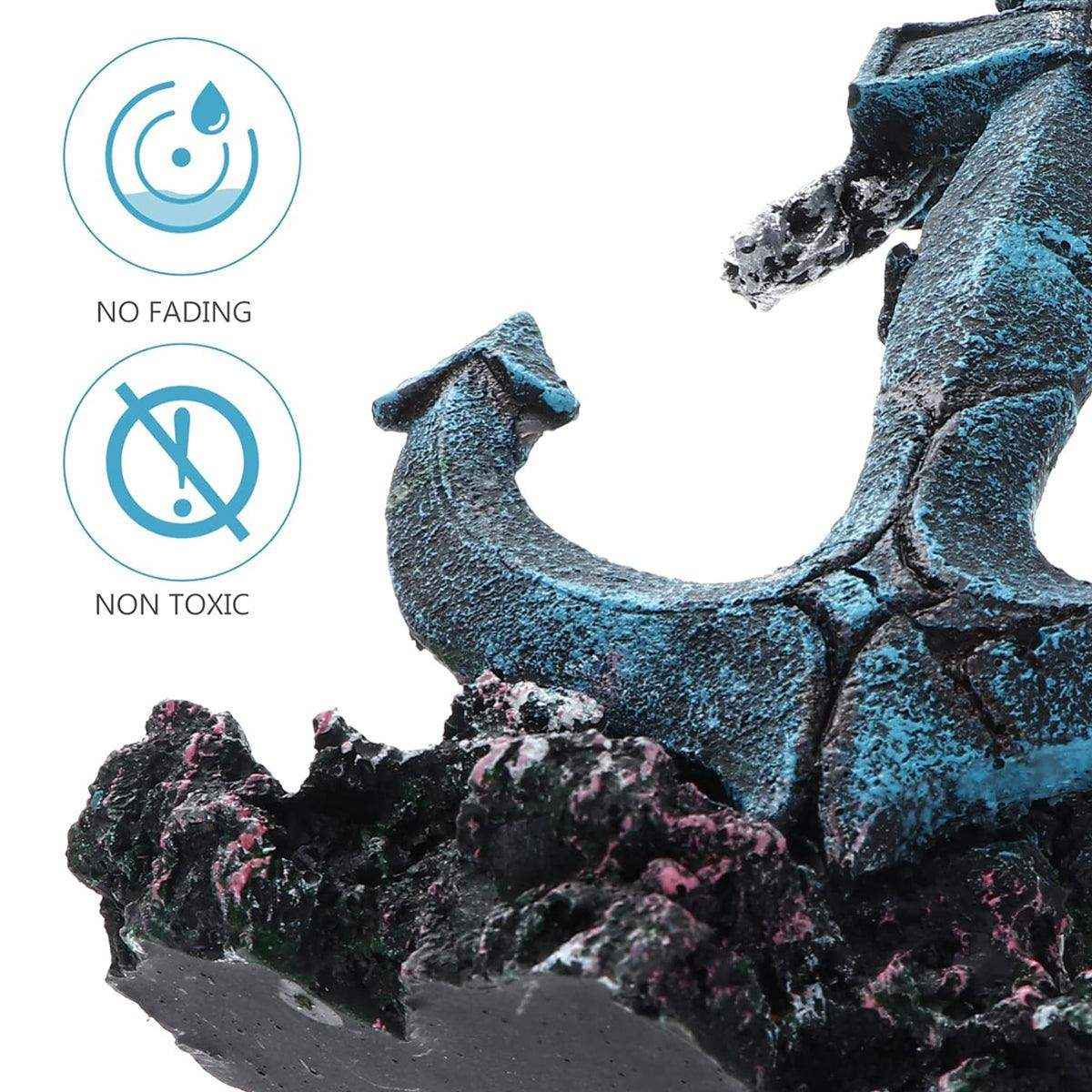 Resin Anchor Aquarium Decoration Nautical Fish Tank Ornament